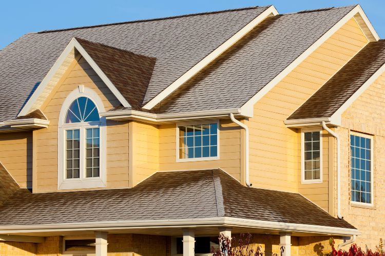 Cedar roofing installed on a home in Portland, OR